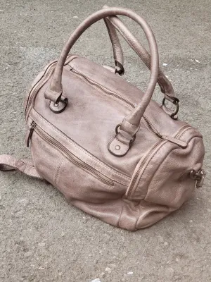 BB-149 - Luxury Washed Leather Bag NEW