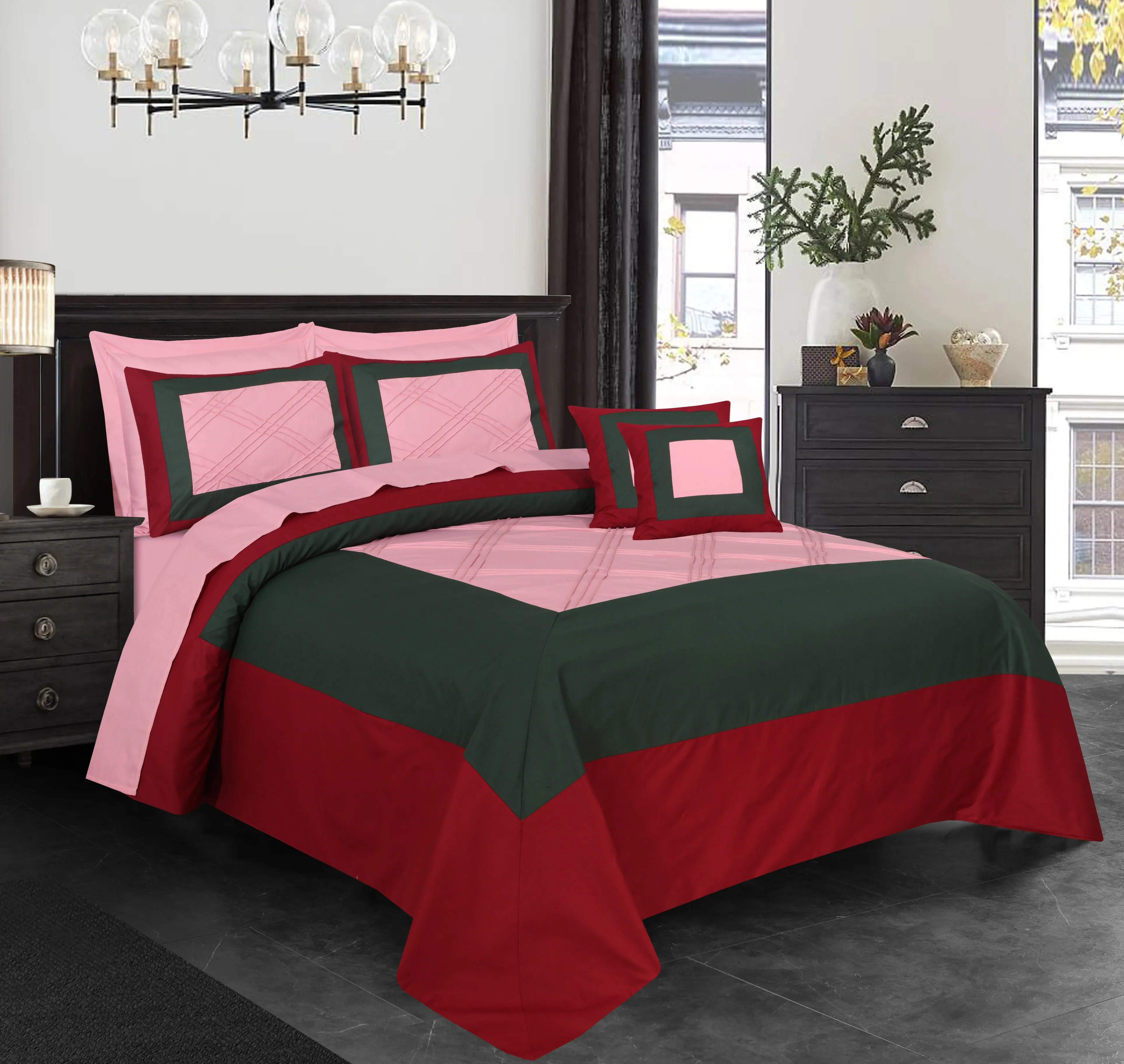 Beloxi Imperial-Bed Set 8 Pcs (Luxury)