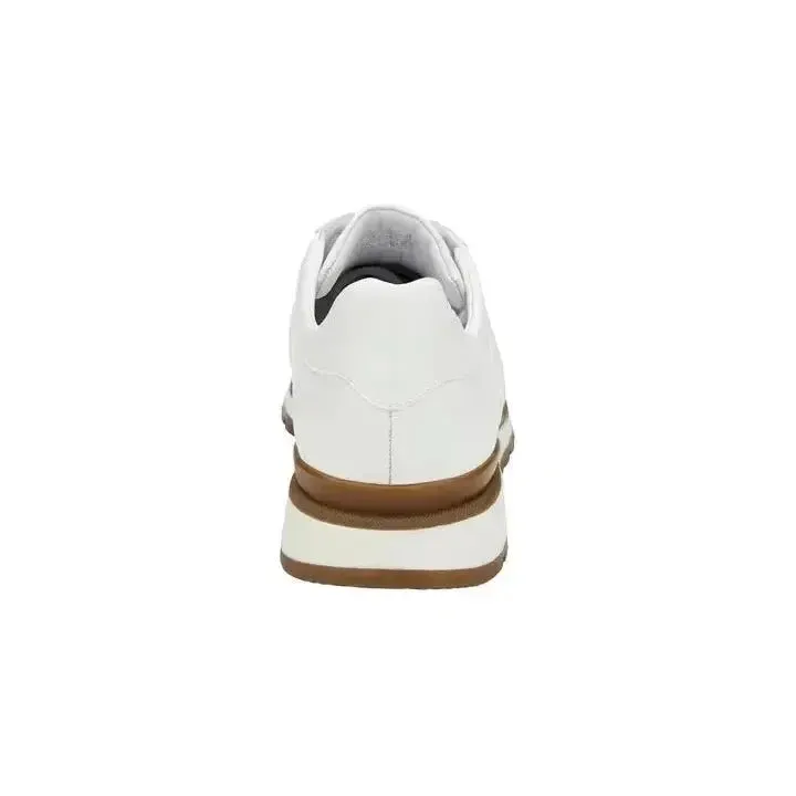 Belvedere Sneakers Blake Genuine Ostrich and Soft Italian Calf White