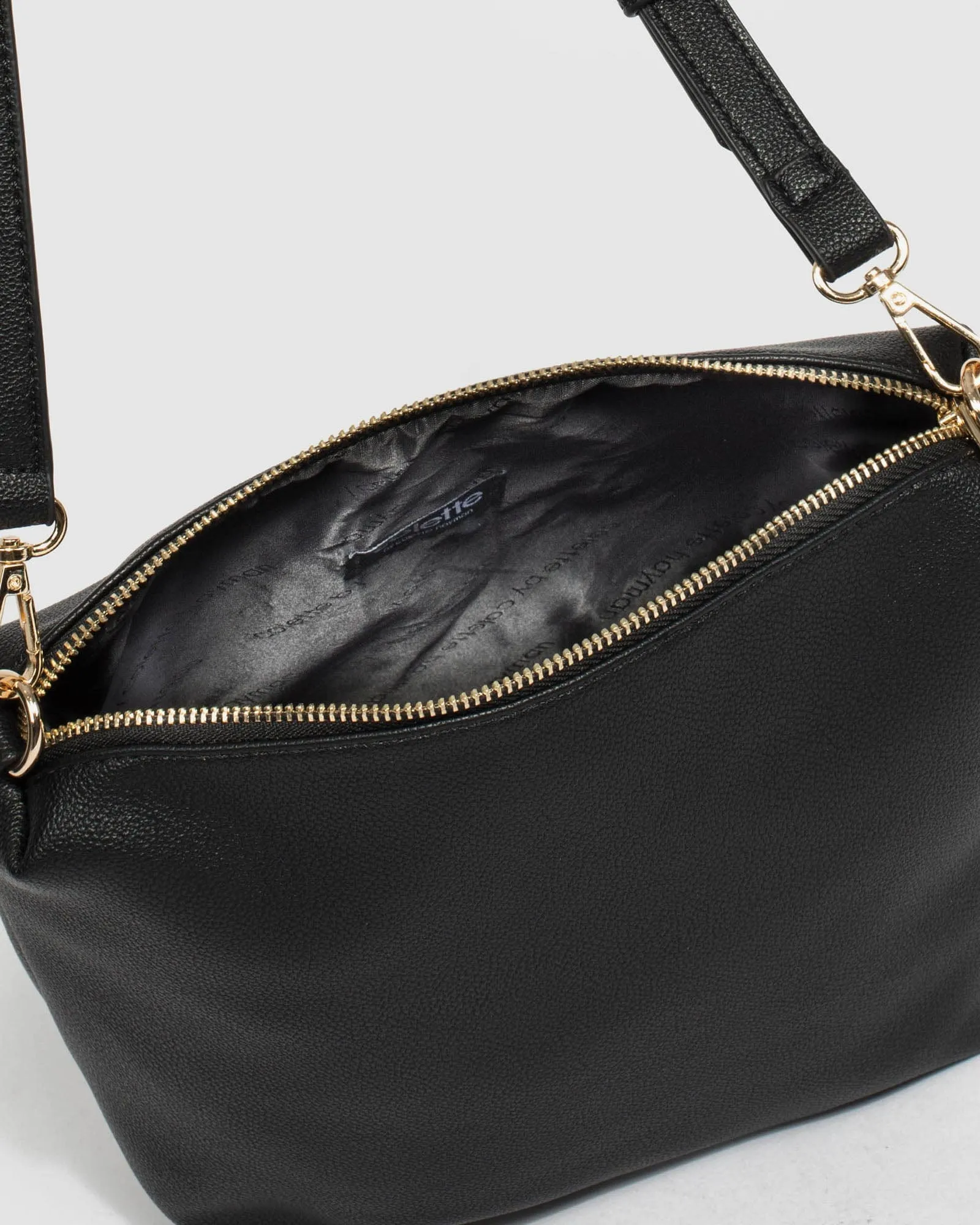 Black Achala Tassel Tote Bag