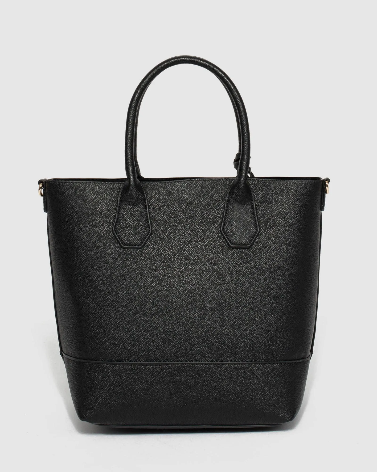 Black Achala Tassel Tote Bag