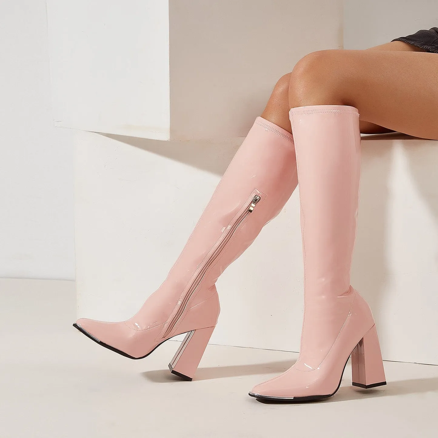 Blossom Chunky Boots