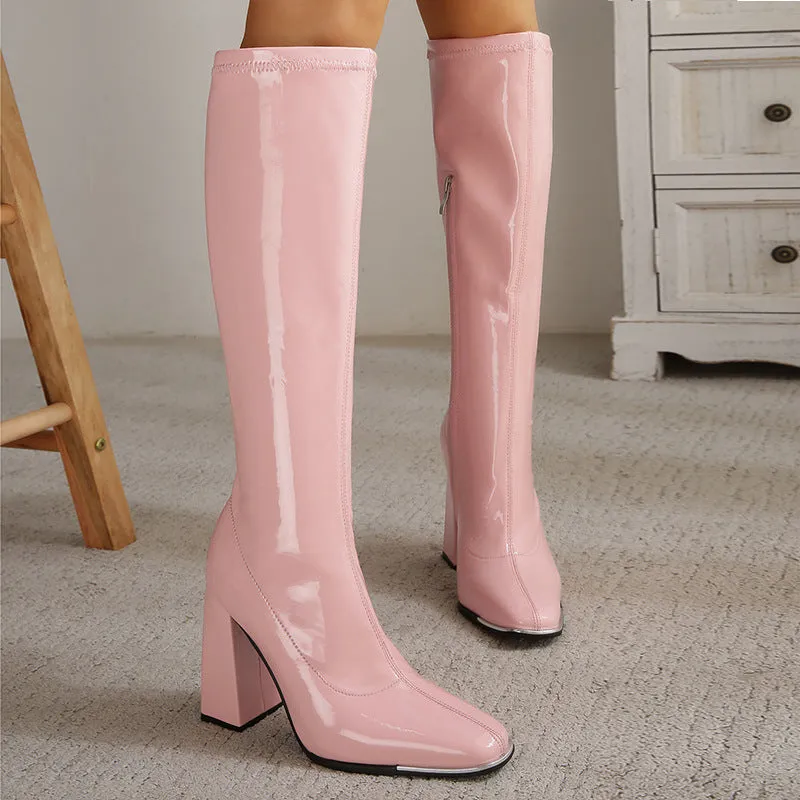 Blossom Chunky Boots