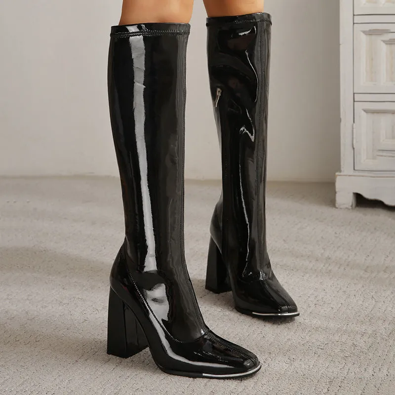 Blossom Chunky Boots