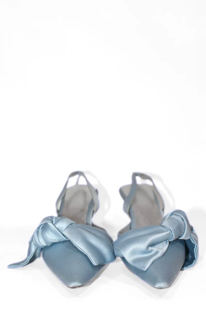 CINDERELLA BOW HEELS