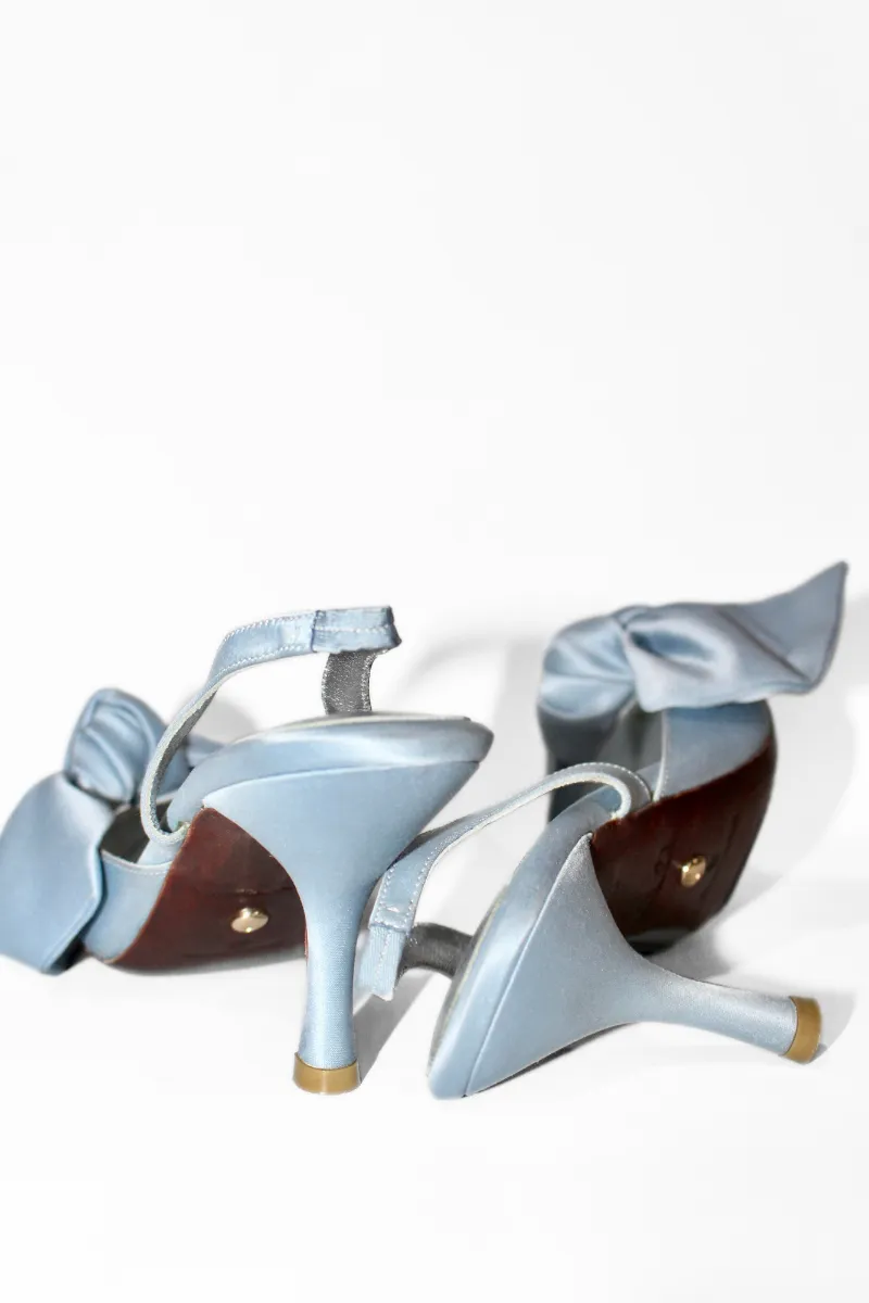 CINDERELLA BOW HEELS