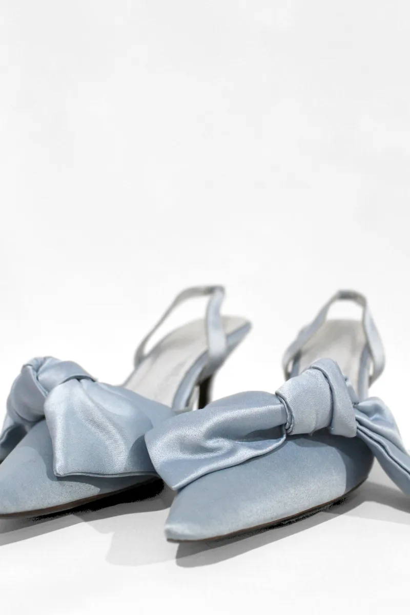 CINDERELLA BOW HEELS