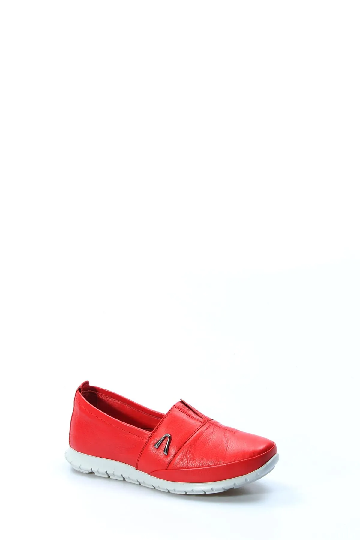 FST Genuine Leather Women's Casual Shoes 864ZA101 Red - Baia Mare
