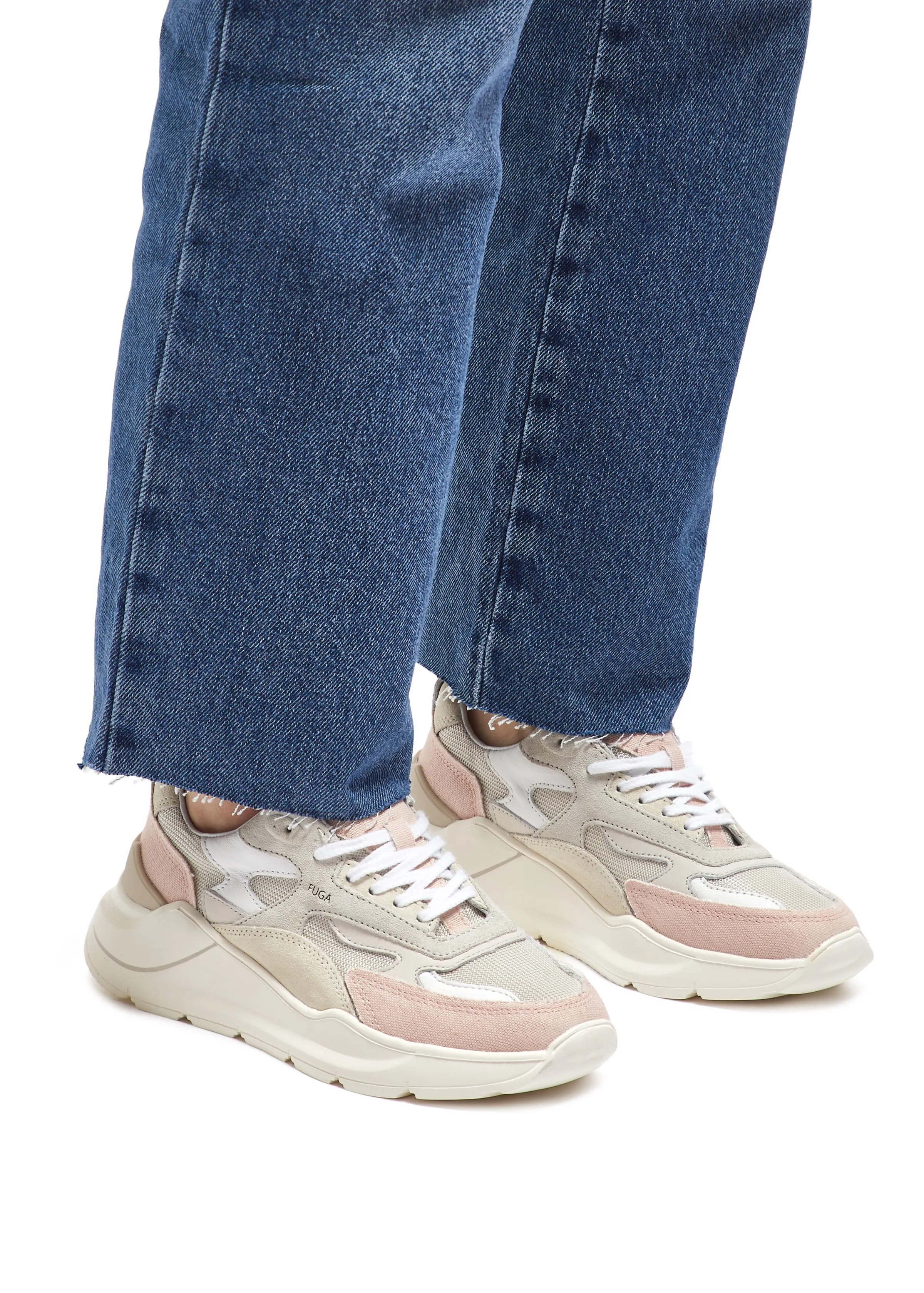 Fuga Canvas Pink Trainer