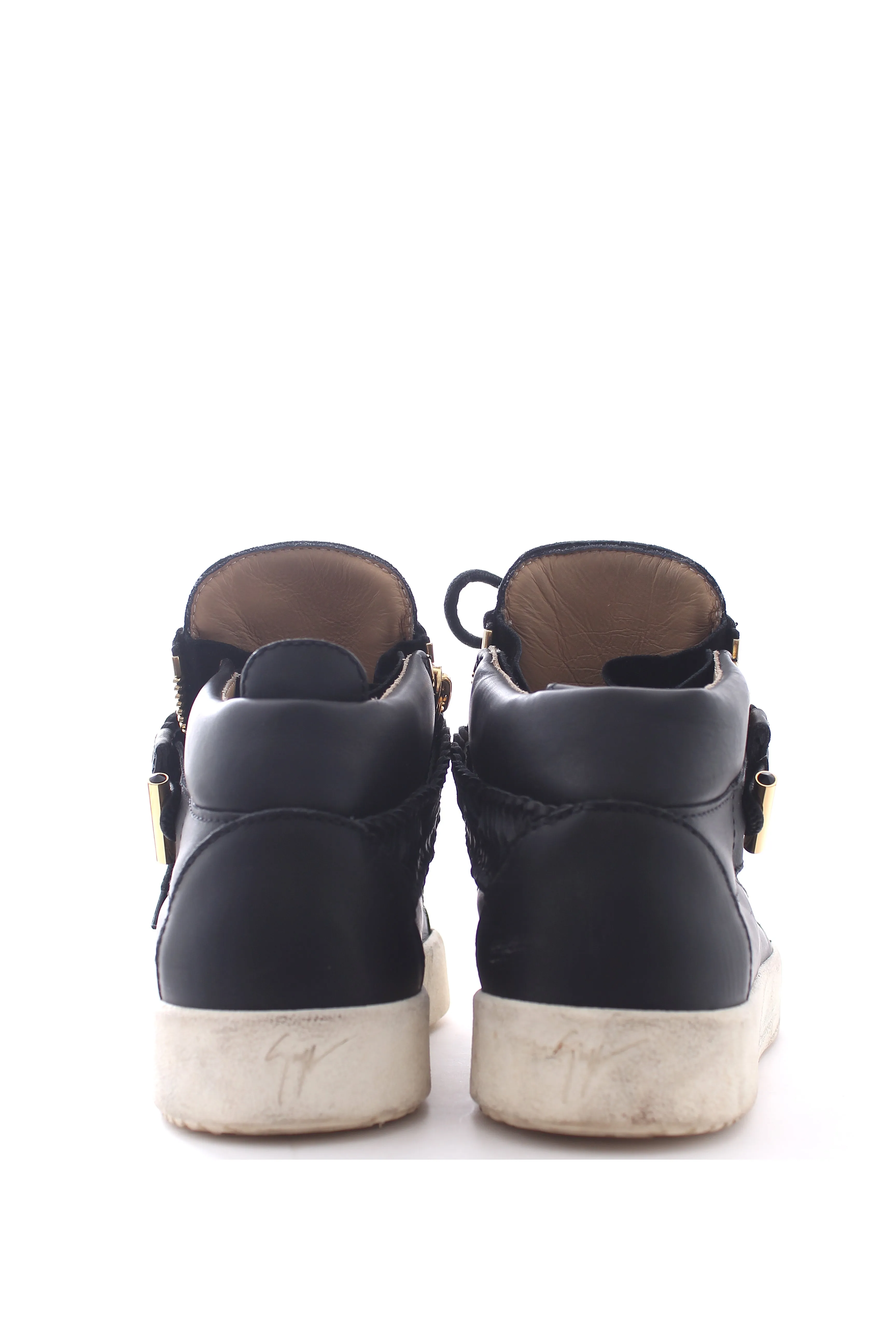 Giuseppe Zanotti May London High-Top Leather Sneakers