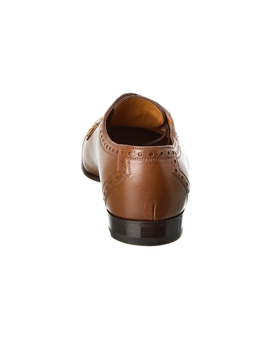 Gucci Lace-Up Leather Oxford