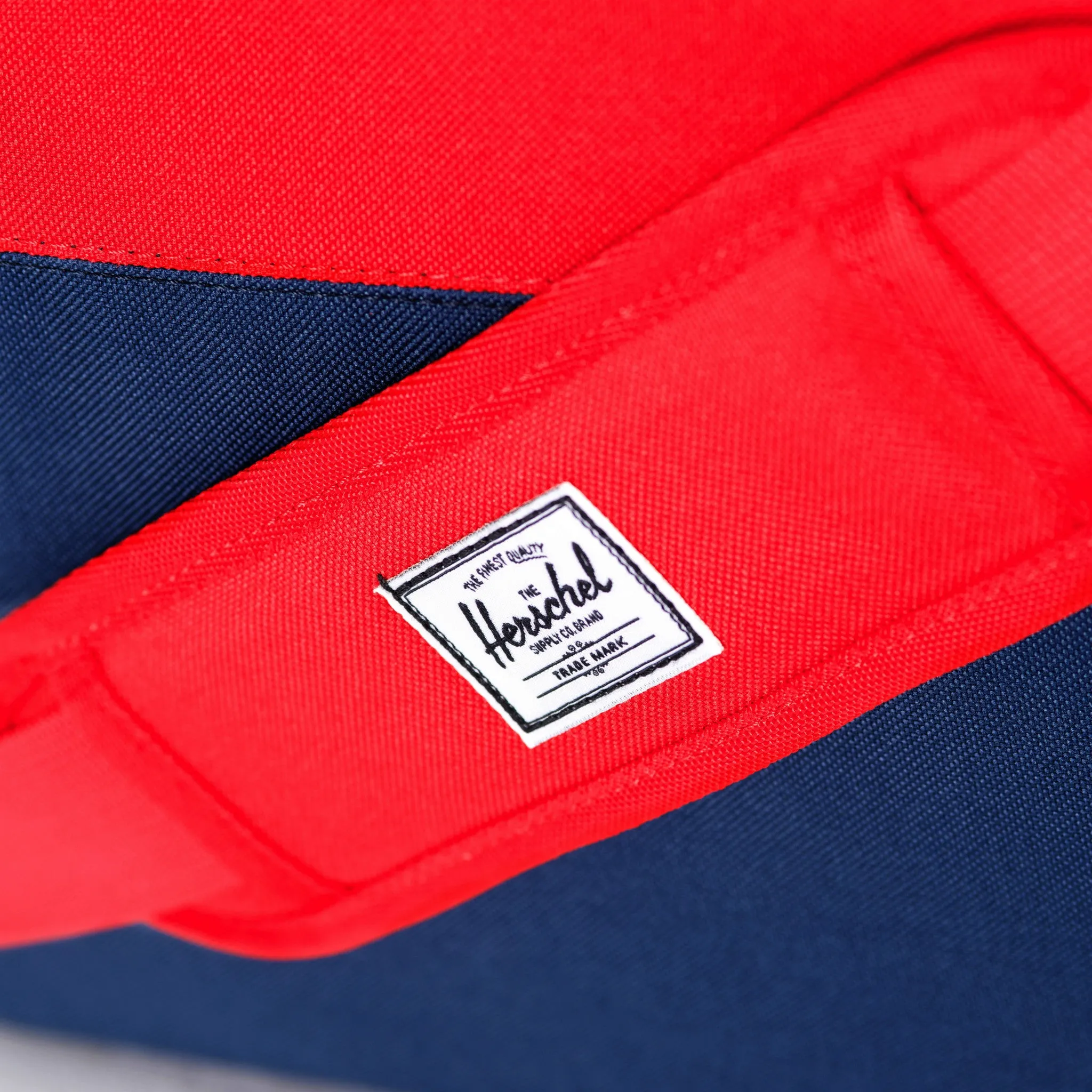 Herschel Supply Hudson Briefcase - Navy & Red