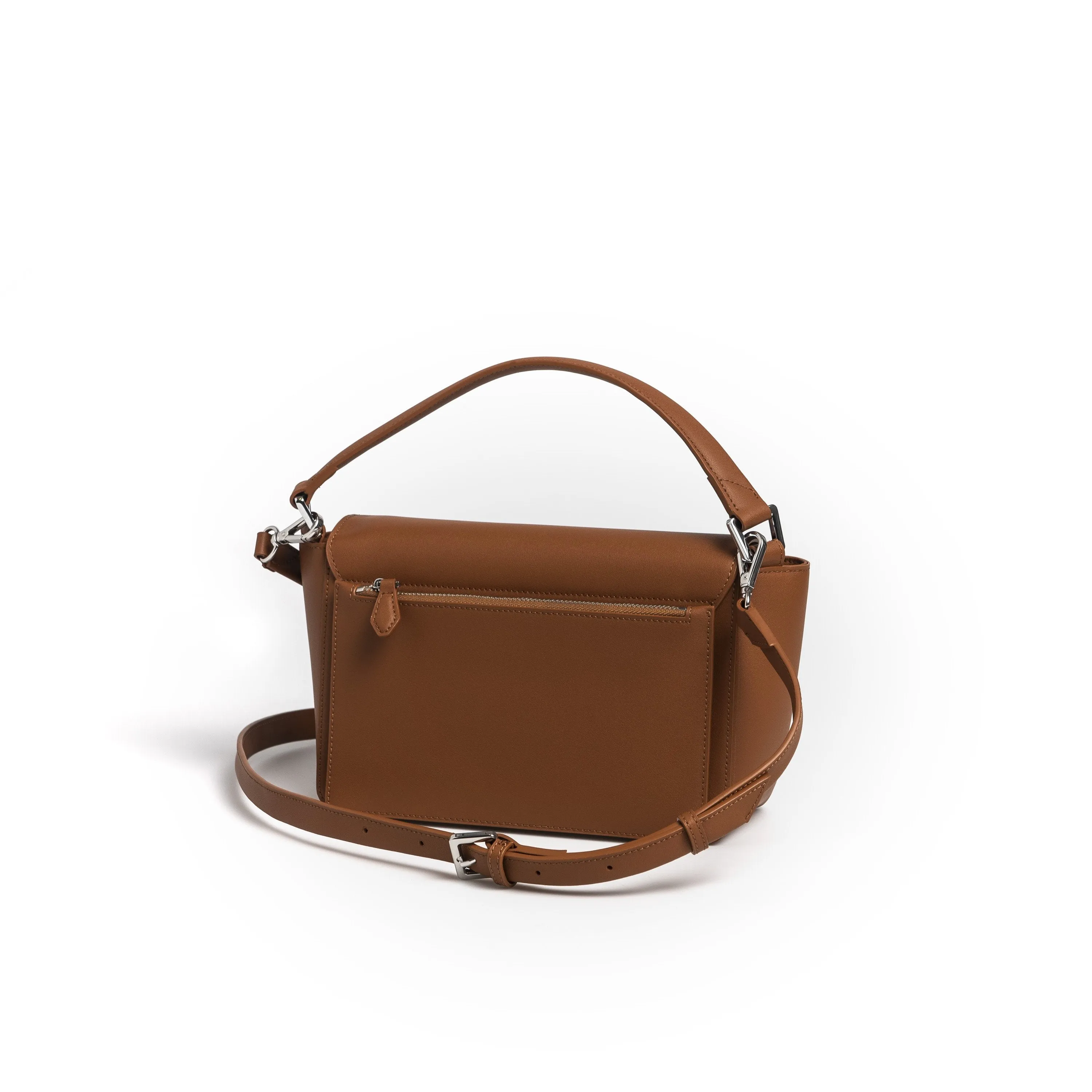 Ikon Cognac Shoulder Bag