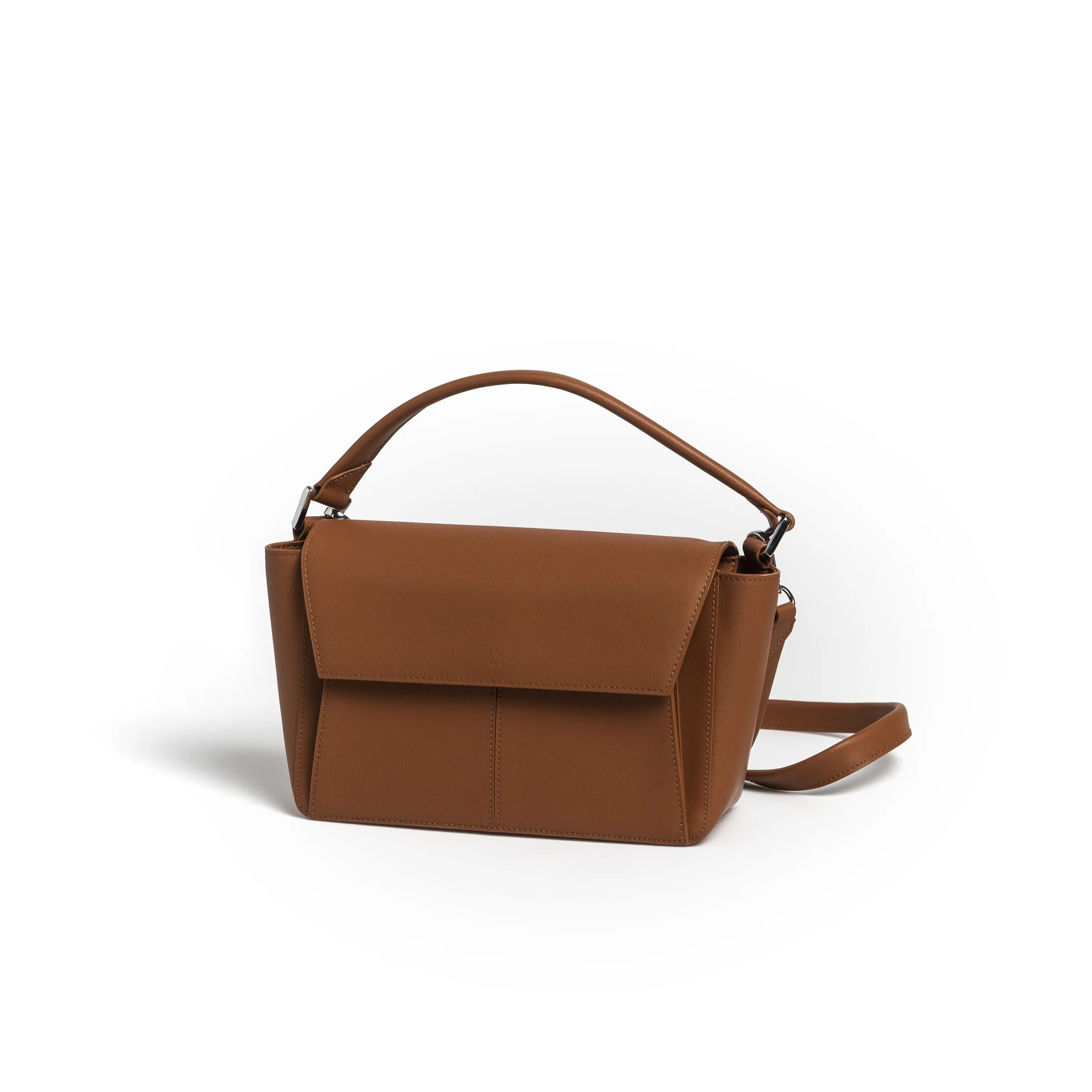 Ikon Cognac Shoulder Bag