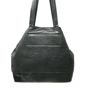 Maxon Collections Italian Nappa Texas Tote // Black