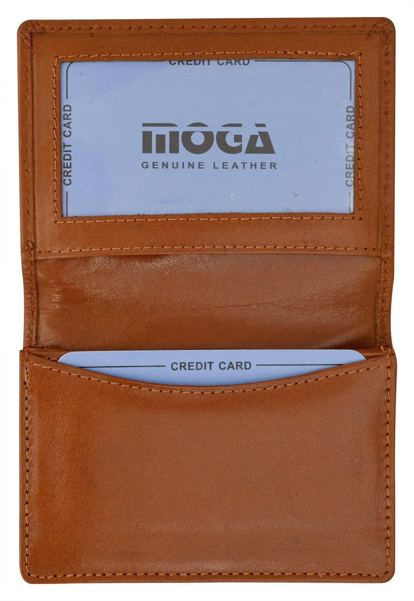 Moga Italian Design Business Card Holder Handmade Leather 90070