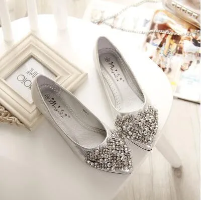 NEW 2017 Flats Shoes Women For Casual Crystal Boat