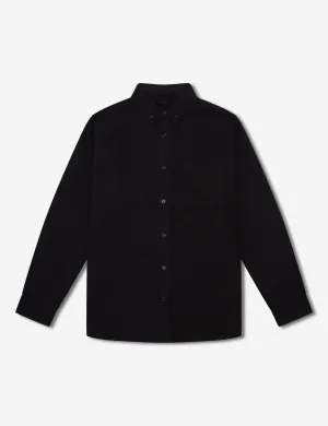 Oxford Long Sleeve Shirt - Black