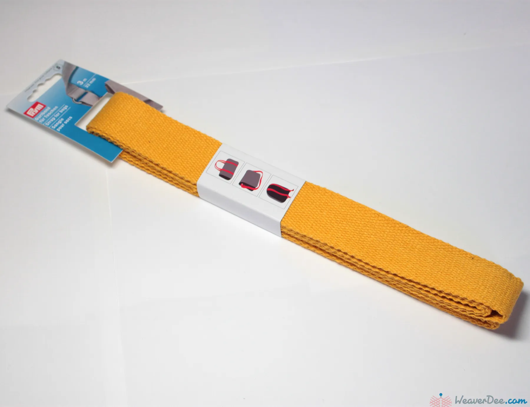PRYM Cotton Bag Strap / Yellow