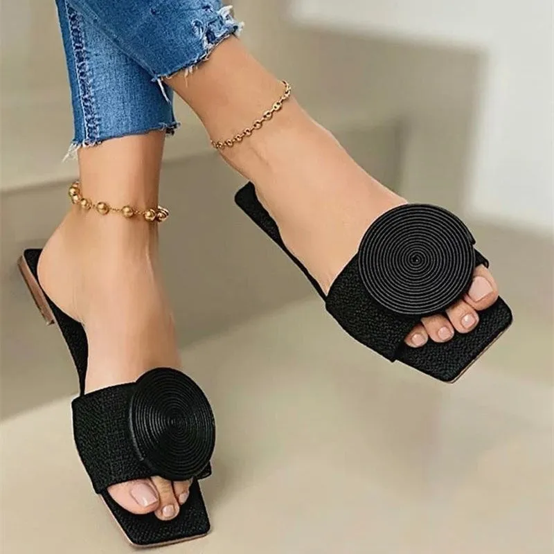 Summer Women Slippers Shoes Flats Fashion Ladies Casual Shoes