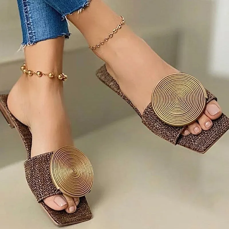 Summer Women Slippers Shoes Flats Fashion Ladies Casual Shoes