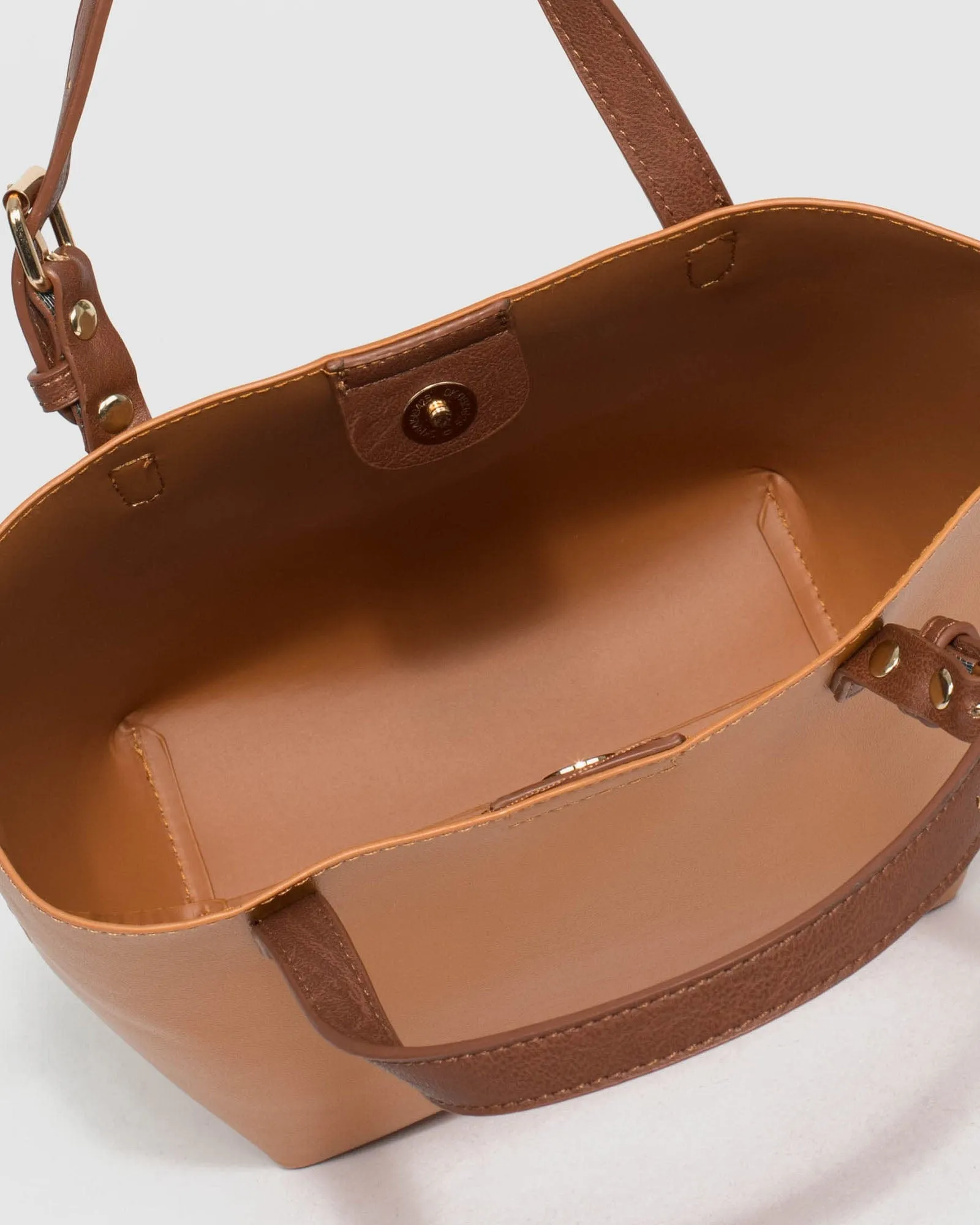 Tan Radmila Tote Bag