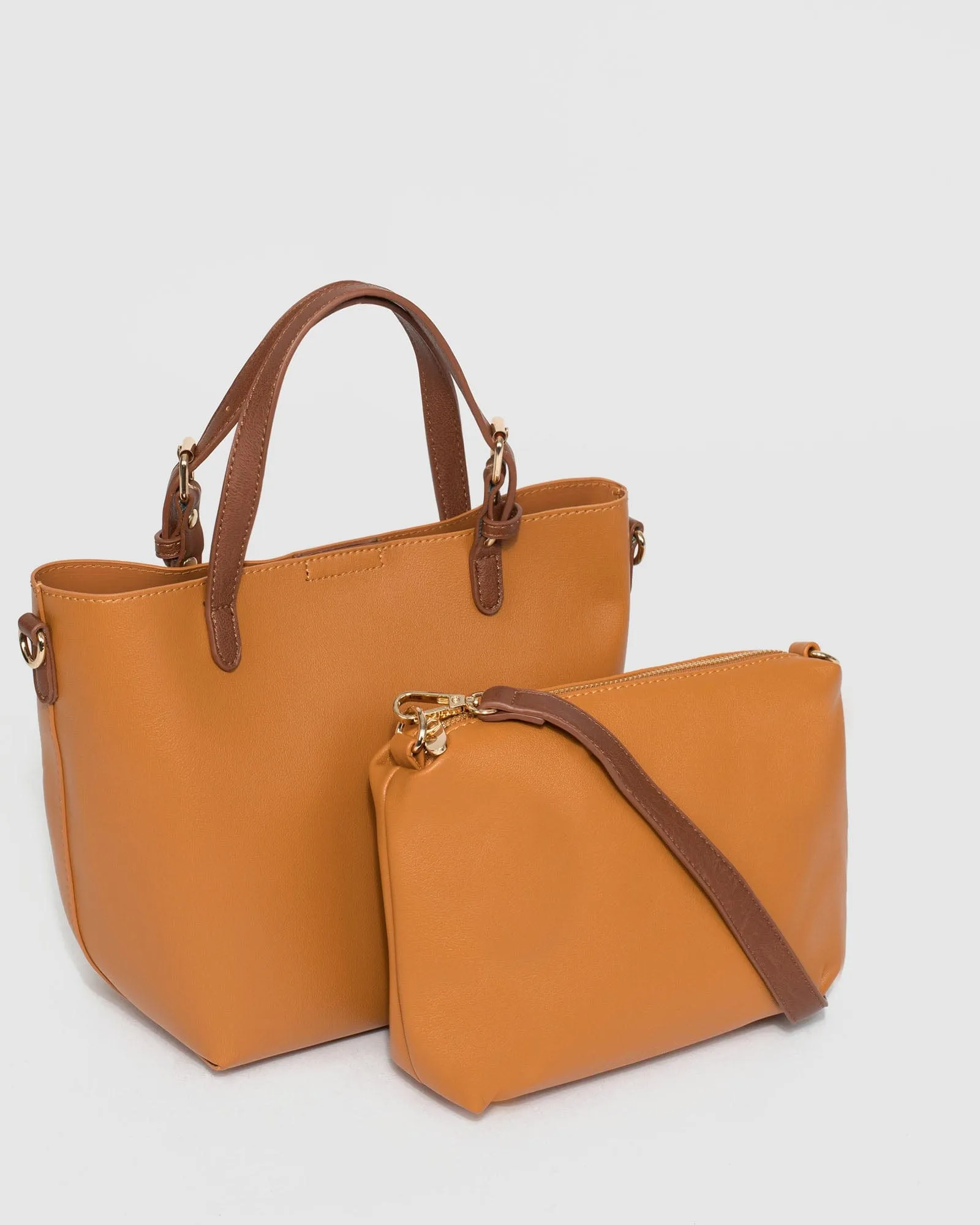 Tan Radmila Tote Bag