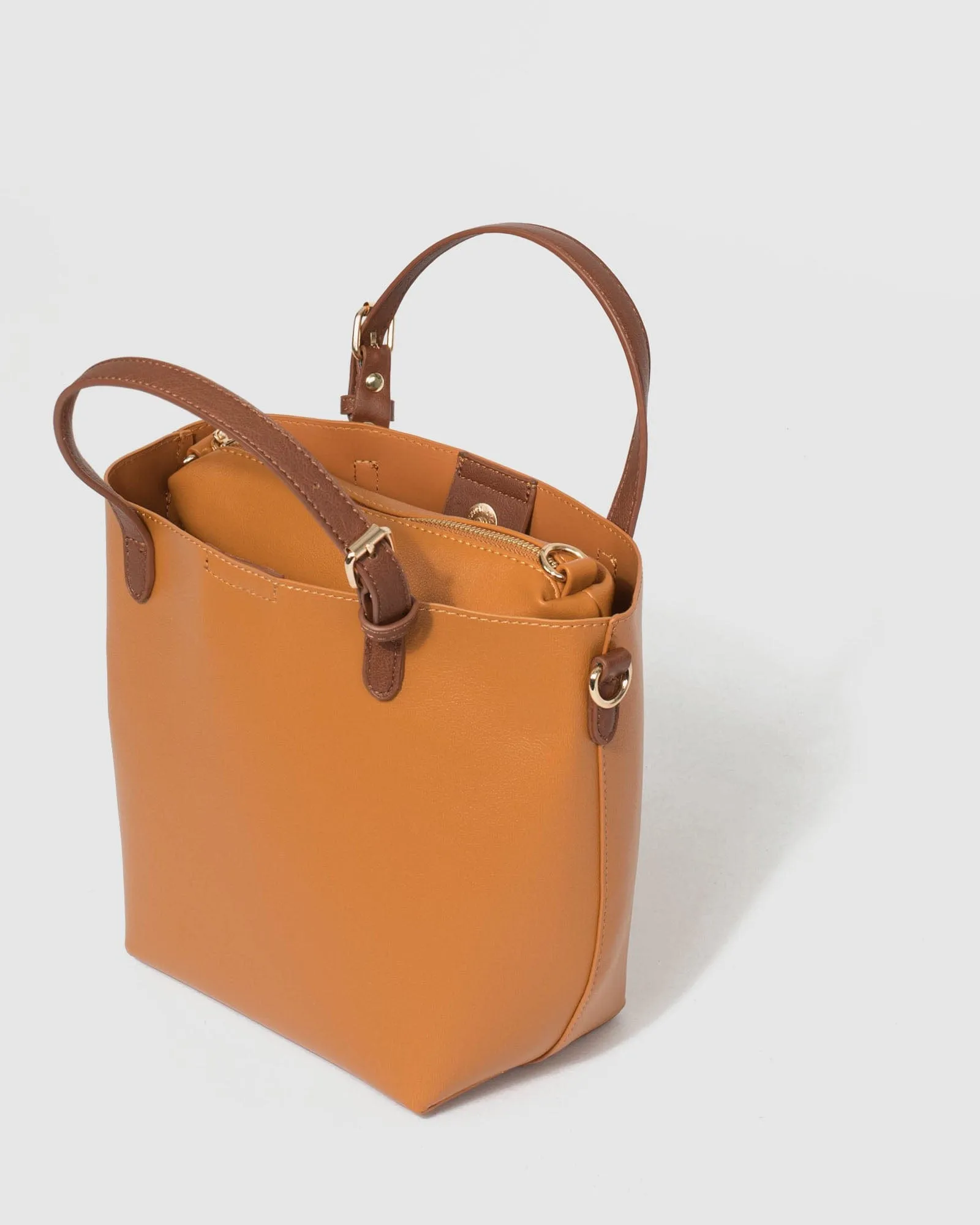 Tan Radmila Tote Bag