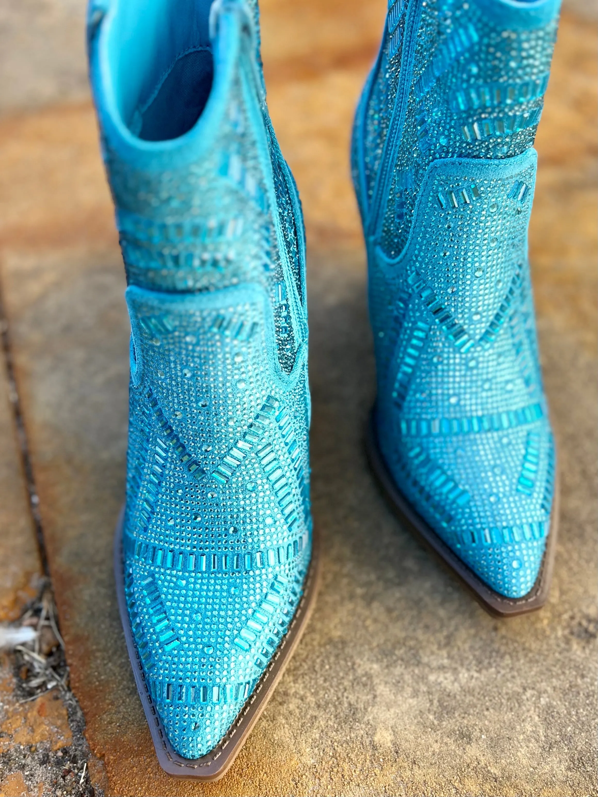 Very G Turquoise Maze of Life Boots