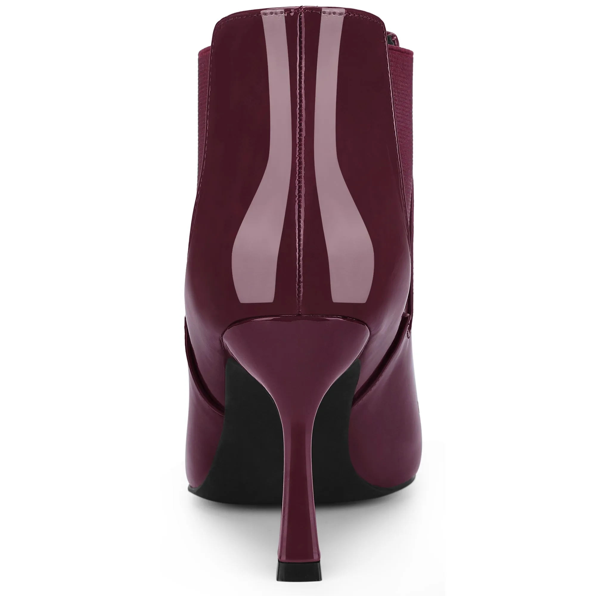 Women's Pointed Toe Stiletto Heels Chelsea Ankle Booties