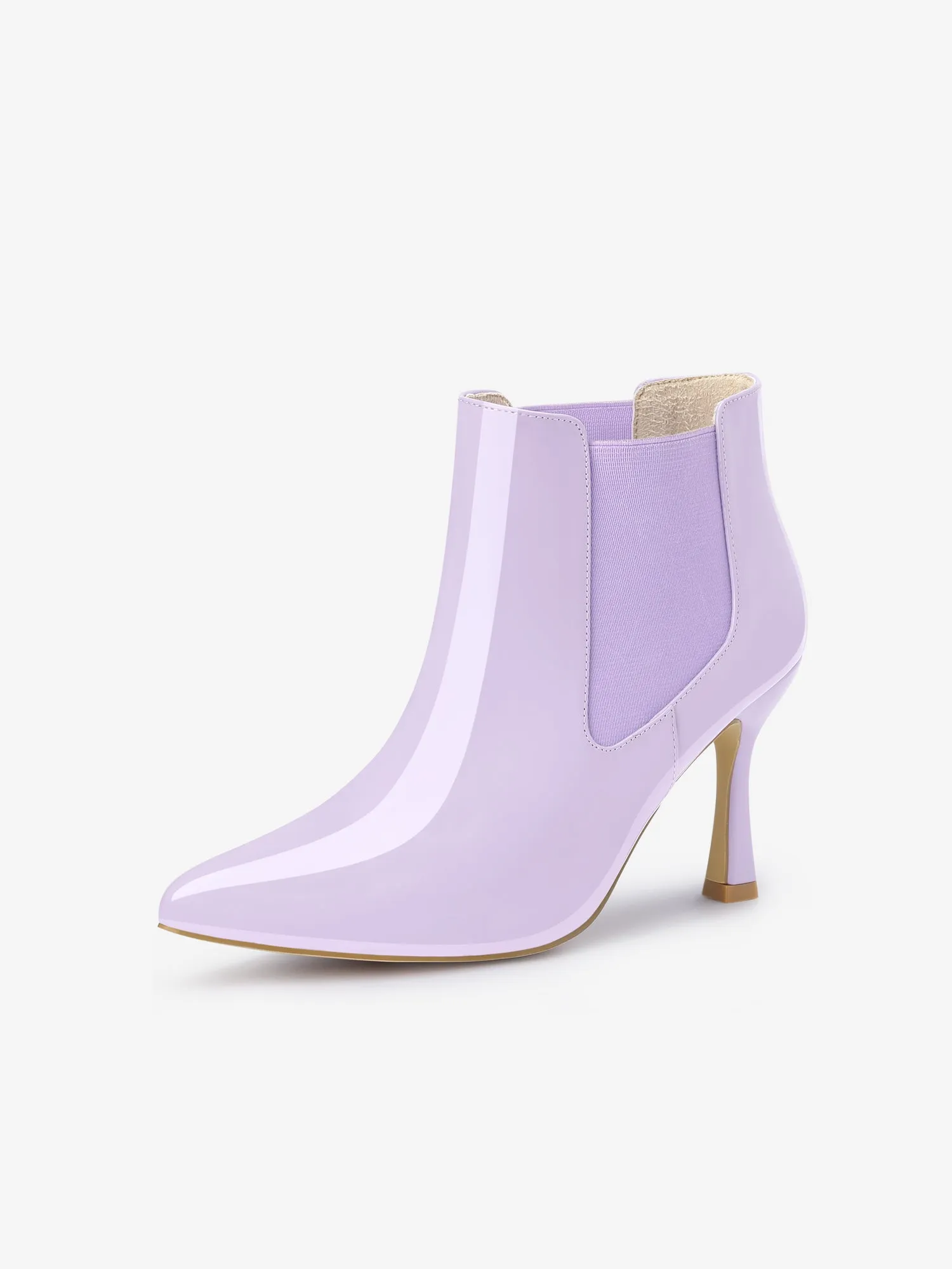Women's Pointed Toe Stiletto Heels Chelsea Ankle Booties